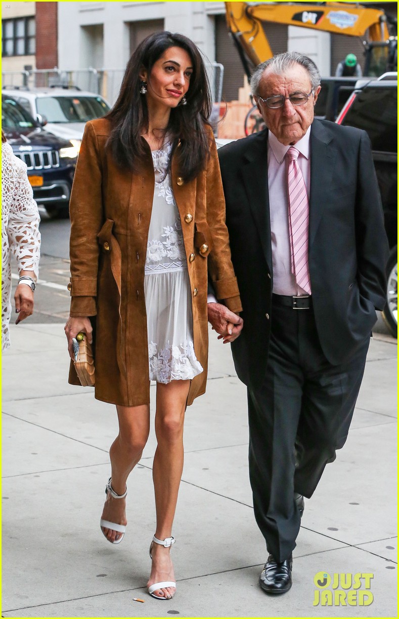 Amal Clooney Takes Her Parents to New York's Hottest Show amal clooney takes ...