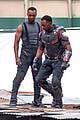 chris evans anthony mackie get to action captain america civil war 18