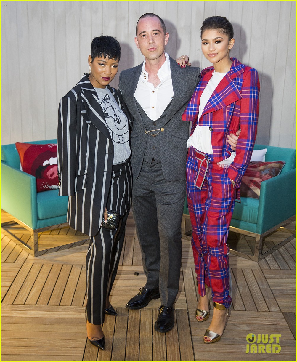 Emmanuelle Chriqui & Zendaya Hit Up The Reveal Of The Penthouse
