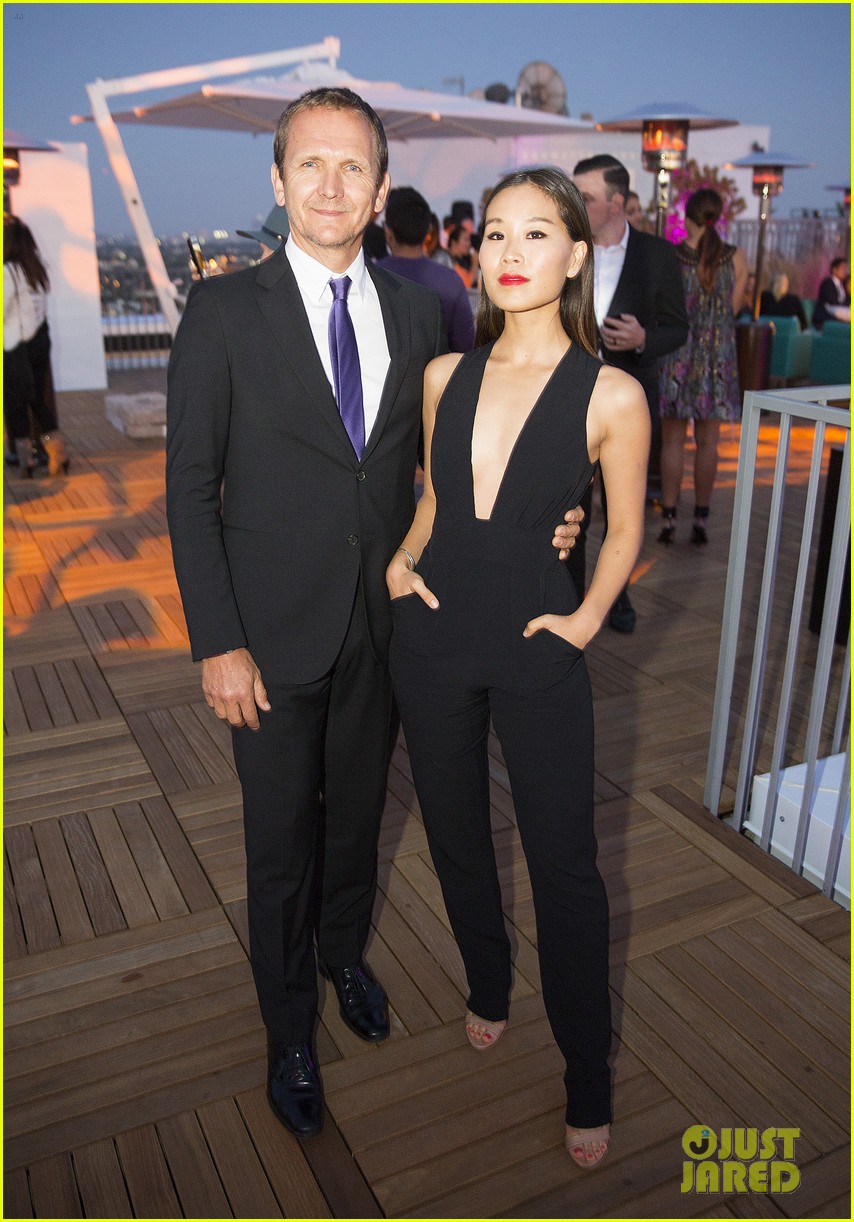 Emmanuelle Chriqui & Zendaya Hit Up The Reveal Of The Penthouse