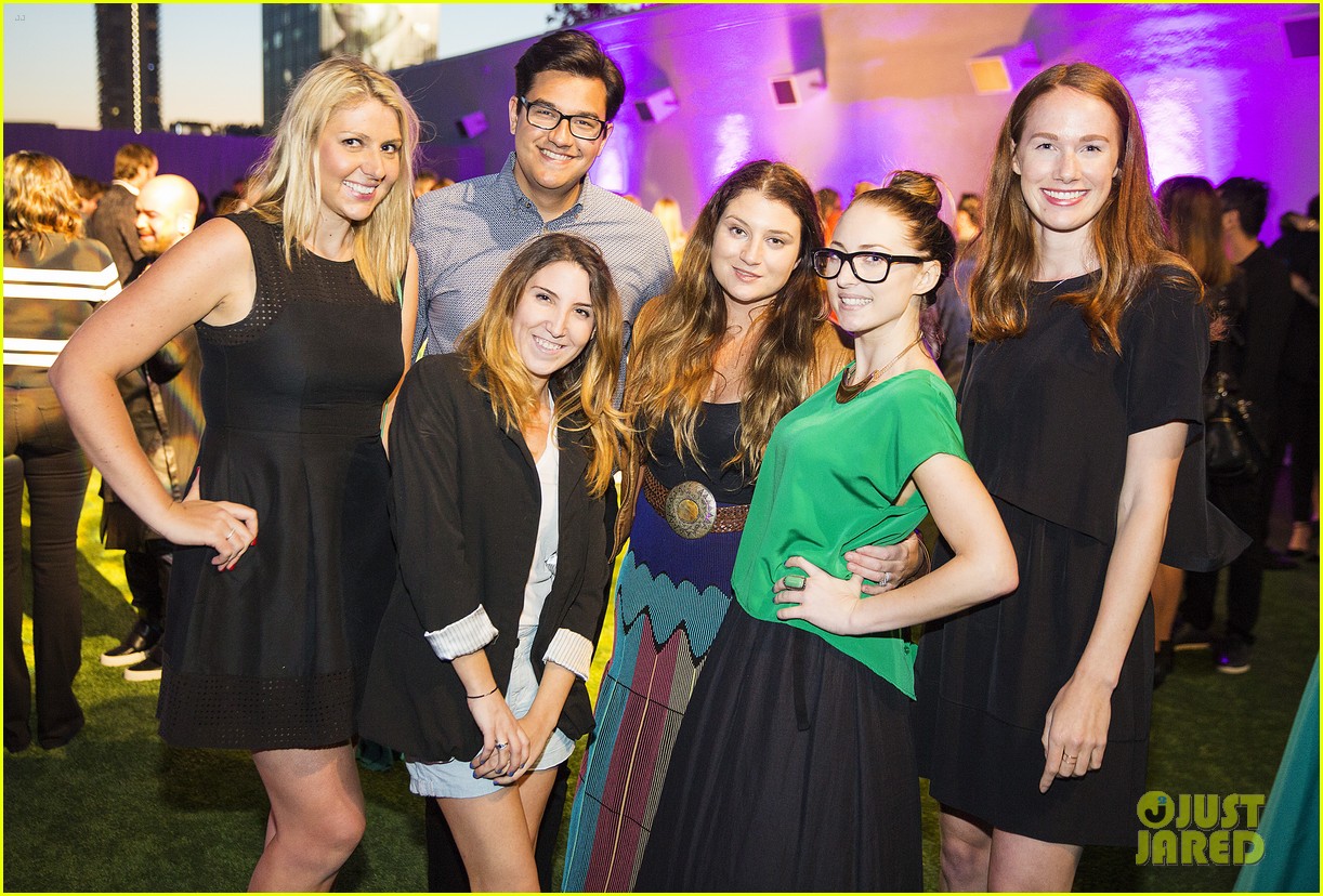 Emmanuelle Chriqui & Zendaya Hit Up The Reveal Of The Penthouse