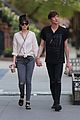 dakota johnson matthew hitt hold hands in new york 16