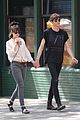 dakota johnson matthew hitt hold hands in new york 31