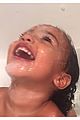kim kardashian shares photo north in bath 03