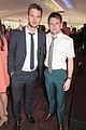 jack oconnell jeremy irvine mingle with the best of the brits 05