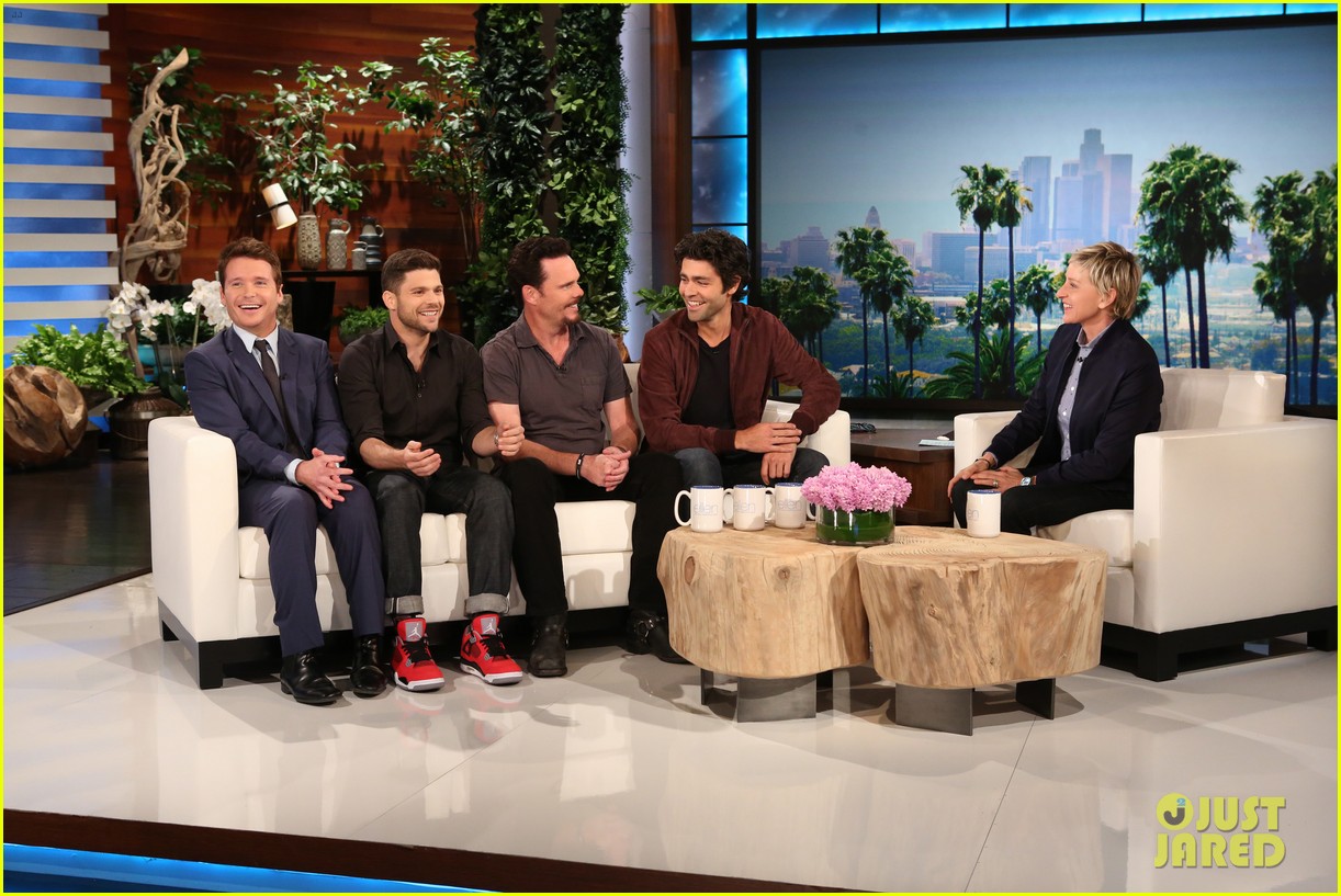 Watch the 'Entourage' Guys Play 'Never Have I Ever' on 'Ellen'! Photo