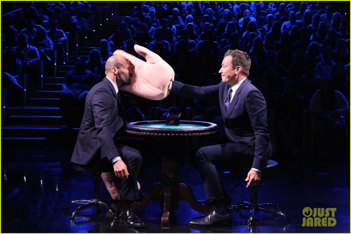 Jason Statham Gets Slapped in the Face by Jimmy Fallon (Video): Photo  3385386 | Jason Statham, Jimmy Fallon Photos | Just Jared: Entertainment  News