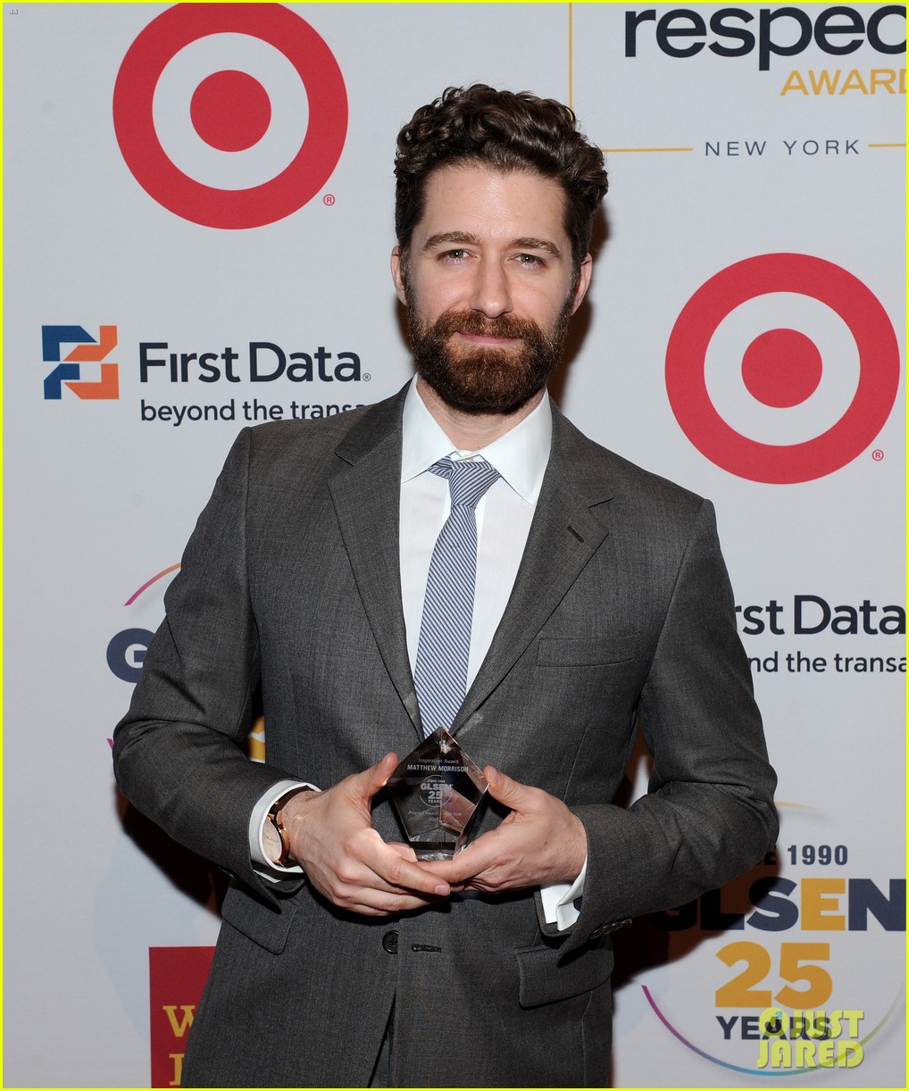 Matthew Morrison Gets Honored with the Inspiration Award at GLSEN