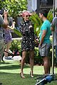 nicole richie candidly nicole filming the grove 01
