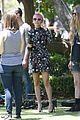 nicole richie candidly nicole filming the grove 13