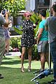 nicole richie candidly nicole filming the grove 33