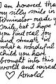 arnold schwarzenegger pens touching letter to terminator fan 05