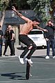 justin bieber shirtless skateboarding 05