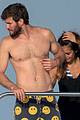 nina dobrev wears a monokini alongside shirtless boyfriend austin stowell 02