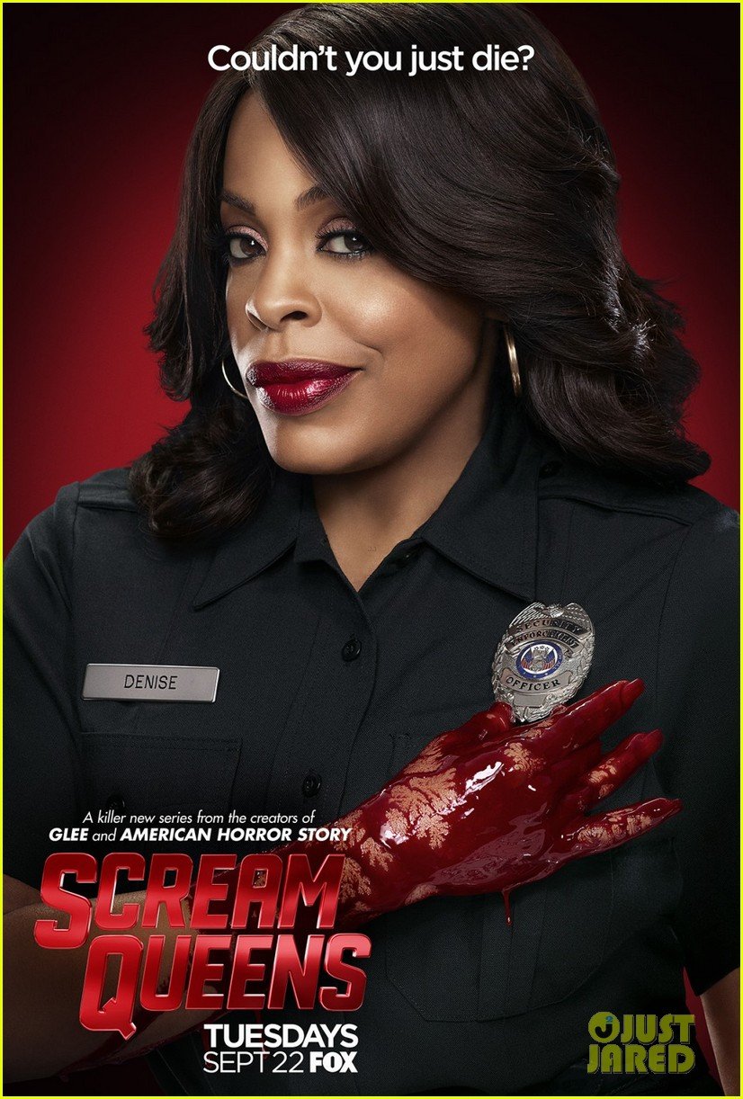 Nick Jonas & Emma Roberts Get Bloody In New 'Scream Queens' Posters