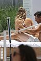 leann rimes hangs poolside in gold bikini with shirtless eddie cibrian 13
