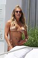 leann rimes hangs poolside in gold bikini with shirtless eddie cibrian 17