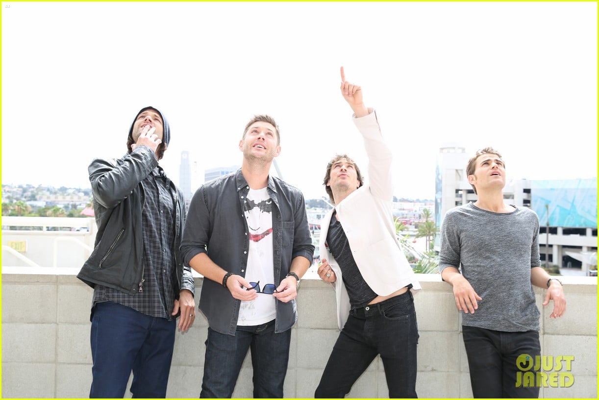 'Supernatural' Meets 'Vampire Diaries' at ComicCon 2015! Photo 3414610 Ian Somerhalder