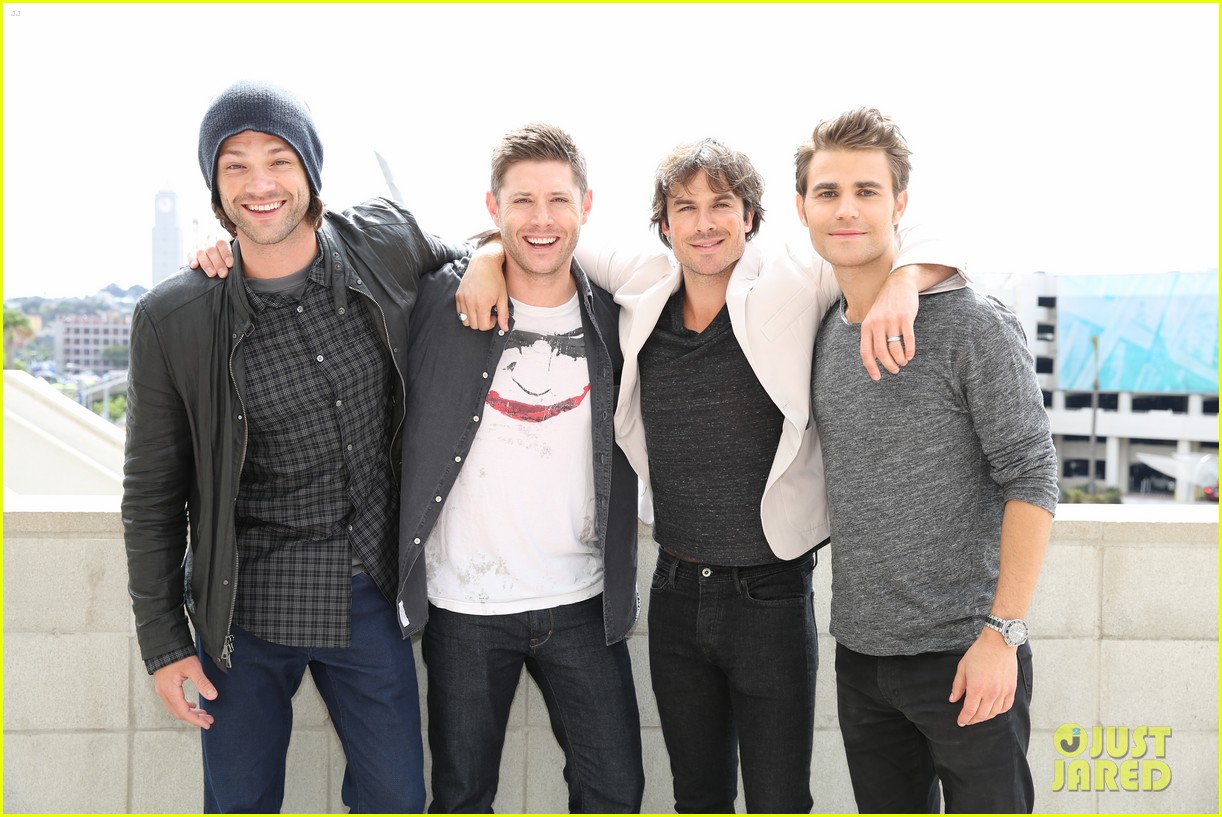 'Supernatural' Meets 'Vampire Diaries' at ComicCon 2015! Photo