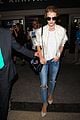 rosie huntington whiteley arrives LAX after paris fashion week 04