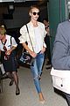 rosie huntington whiteley arrives LAX after paris fashion week 09