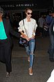 rosie huntington whiteley arrives LAX after paris fashion week 15