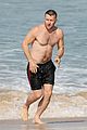 joel egerton shirtless beach sydney 03