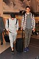 nick jonas sweatpants for flight out lax 05