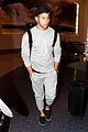 nick jonas sweatpants for flight out lax 06