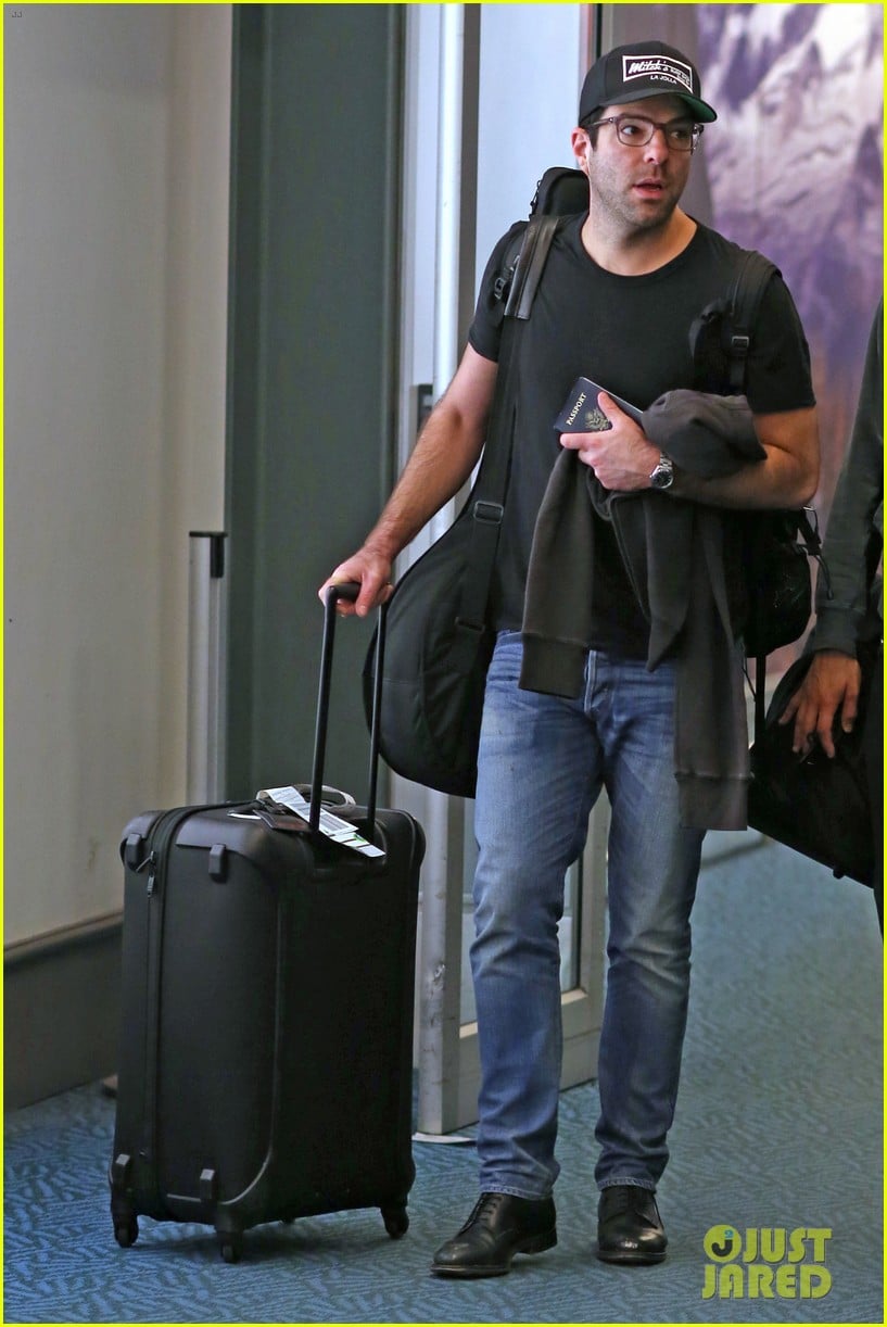 Zachary Quinto & Boyfriend Miles McMillan Celebrate Madonna’s Birthday