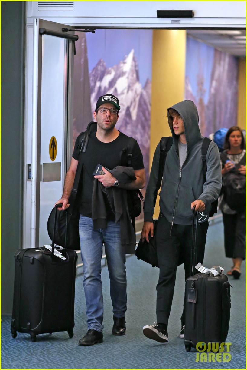 Zachary Quinto & Boyfriend Miles McMillan Celebrate Madonna's Birthday