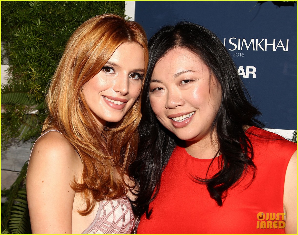 Jamie Chung & Bella Thorne Celebrate Designer Jonathan Simkhai at NYFW