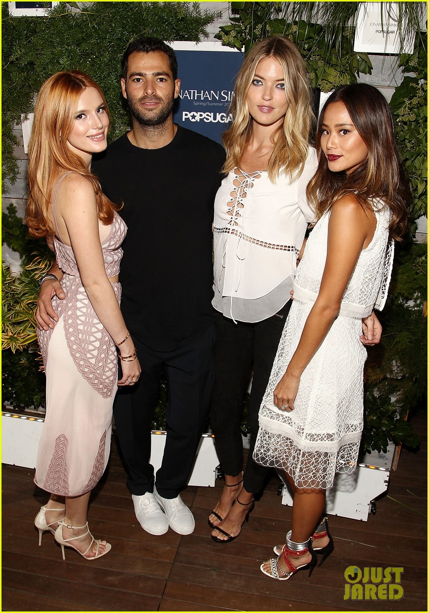 Jamie Chung & Bella Thorne Celebrate Designer Jonathan Simkhai at NYFW