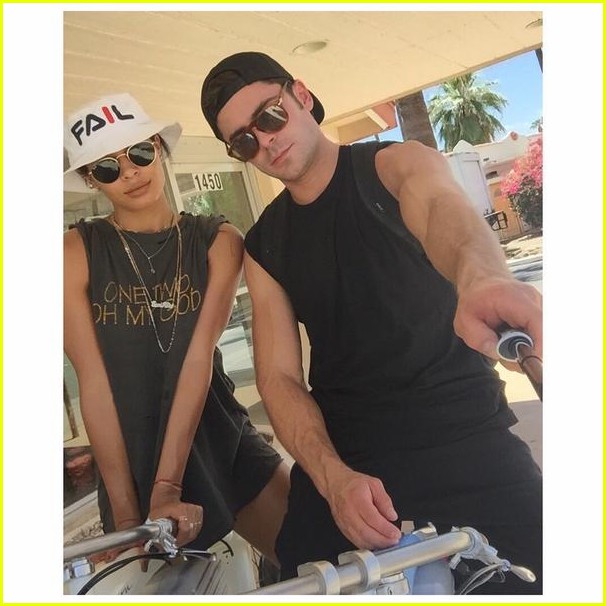 Zac Efron & Girlfriend Sami Miro Celebrate First Anniversary! Photo