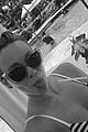 hilary duff flaunts cleavage in bikini selfie 03