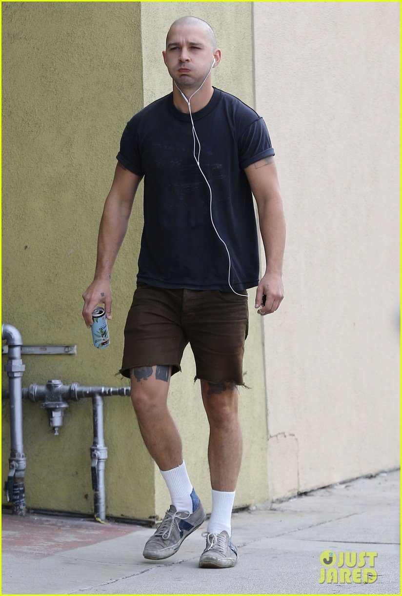 Shia LaBeouf Shaves His Head See His New Look! Photo 3452854 00