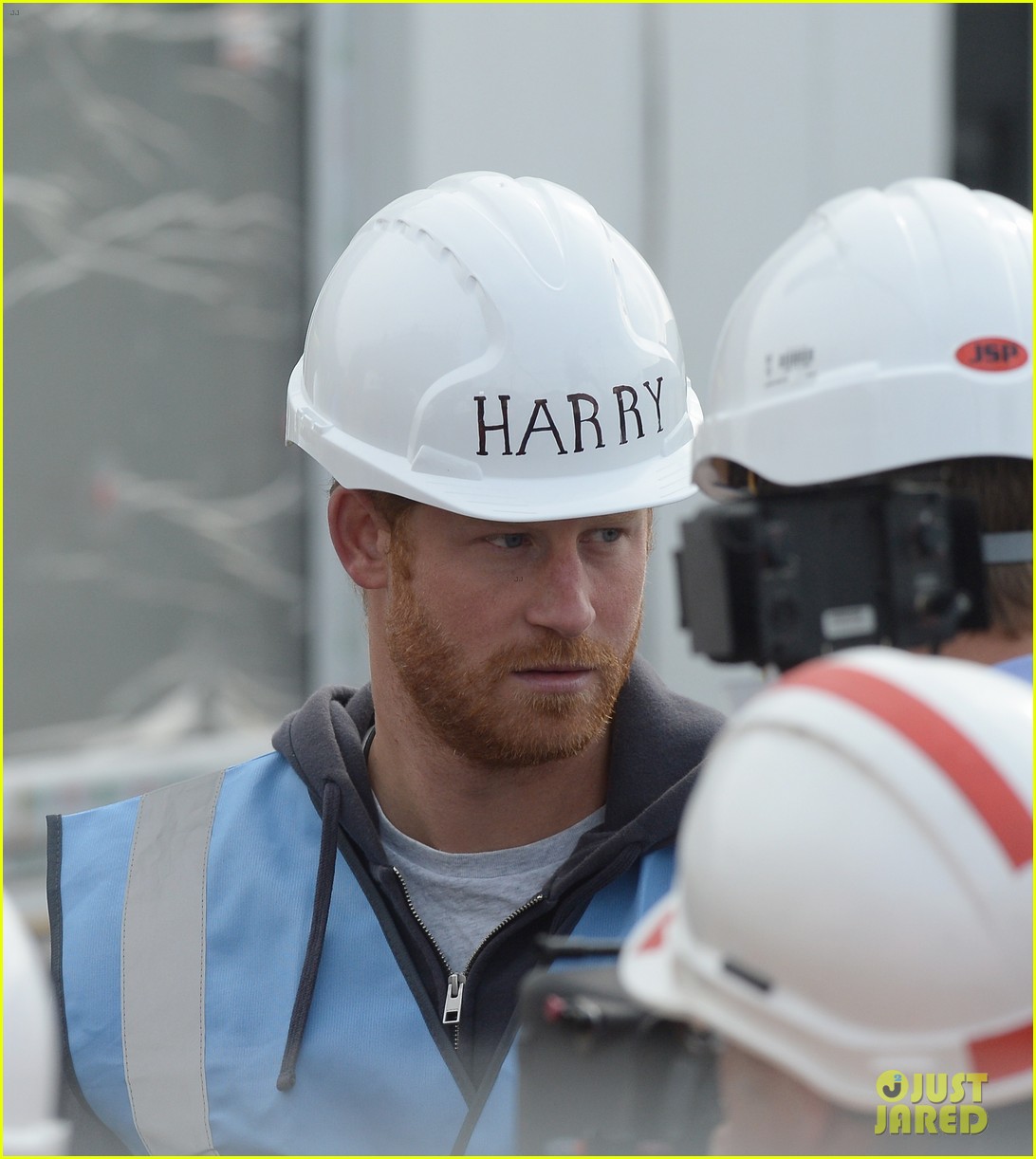Princes William & Harry Put On Their Hard Hats for 'DIY SOS' Photo