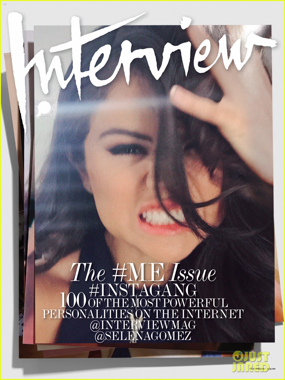 Selena Gomez Takes Self-Portrait for 'Interview Magazine' September ...