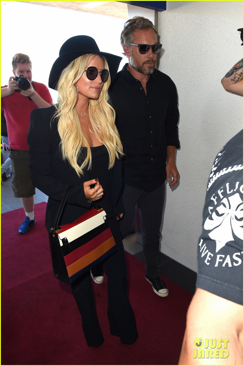 Photo jessica simpson still has daisy dukes red boots 15 Photo 3454513 Just Jared