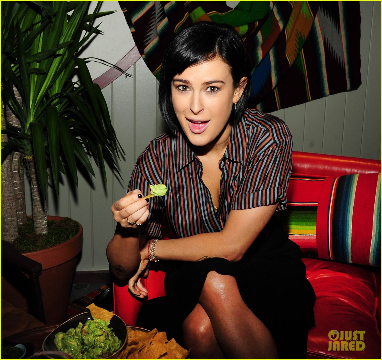 Rumer Willis Hits Up 'Chicago' Photo Call Ahead Of Opening Night Next