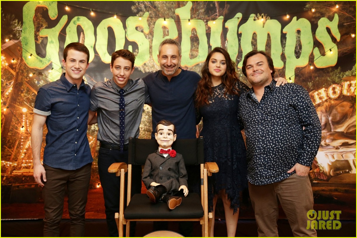 Photo: goosebumps cast la photo call slappy 12 | Photo 3476404 | Just Jared