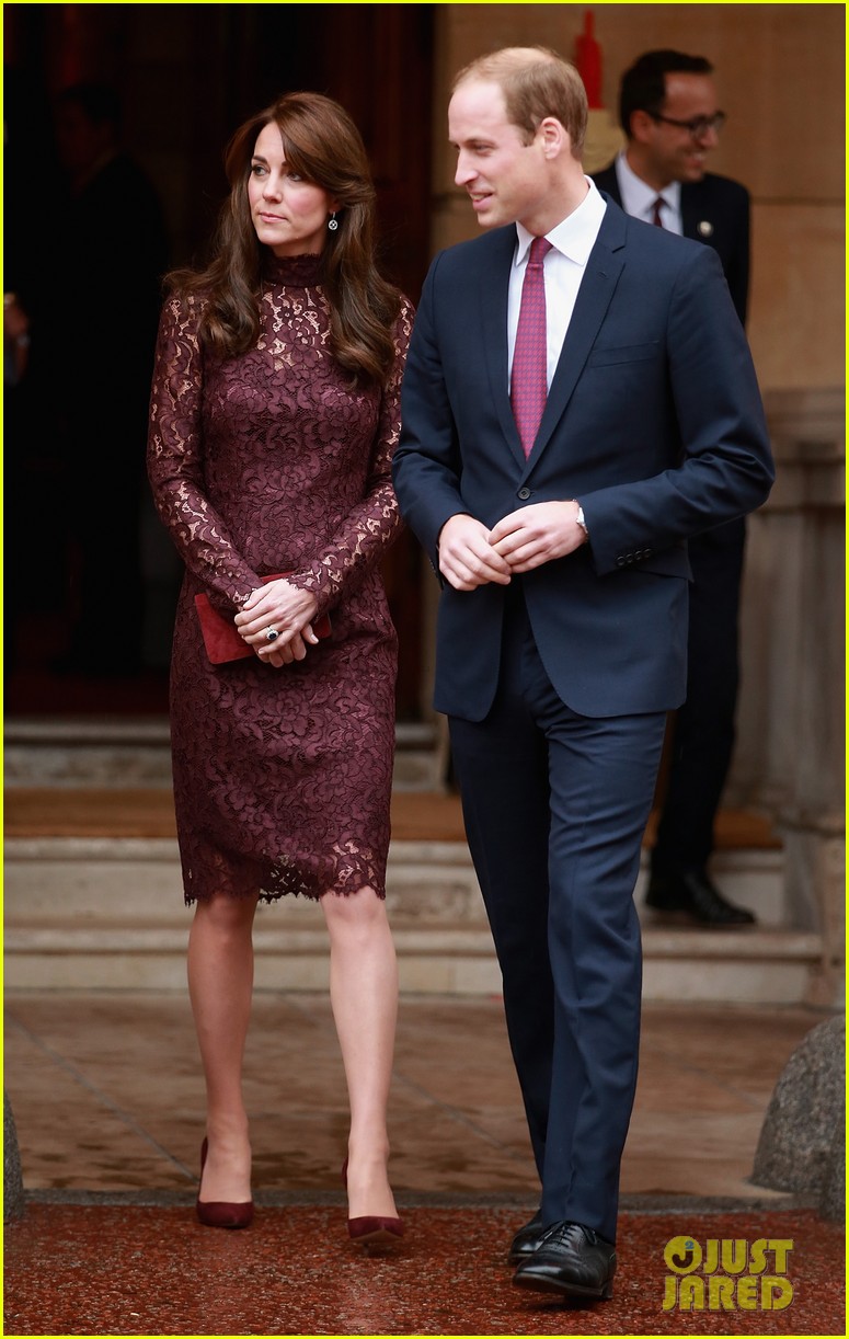 Kate Middleton Stuns in This Lacy Purple Dress Photo 3487905 Kate