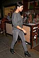 kourtney kardashian solo dinner 17