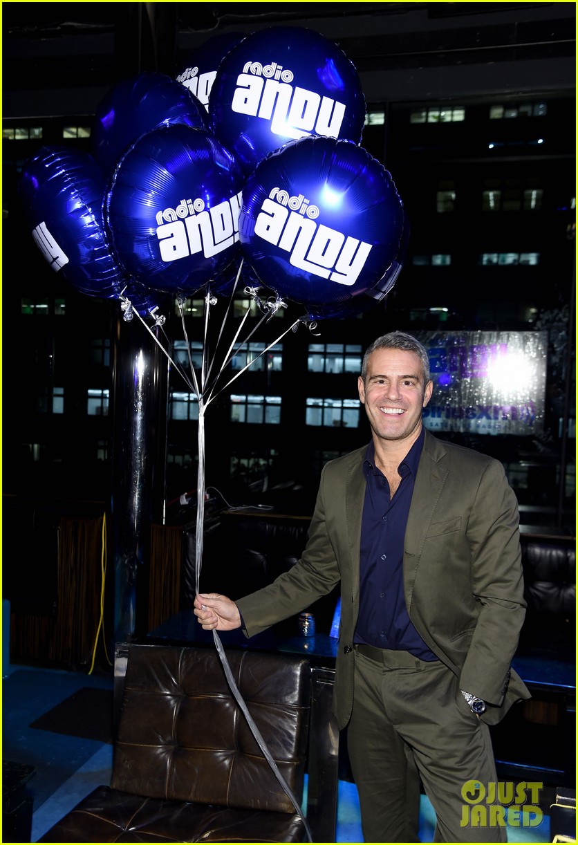 John Mayer Helps Andy Cohen Celebrate At 'Radio Andy' SiriusXM Channel