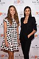 irina shayk sutton foster cuddle puppies at aspca event 12