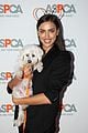 irina shayk sutton foster cuddle puppies at aspca event 17