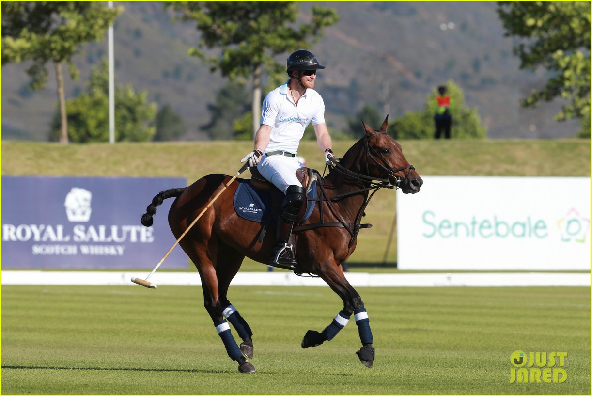 prince harry falls off horse south african polo match 023518316