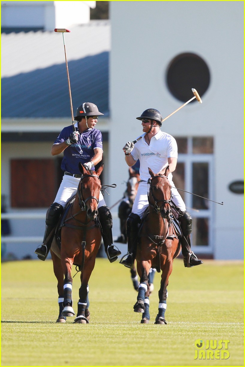 prince harry falls off horse south african polo match 073518321