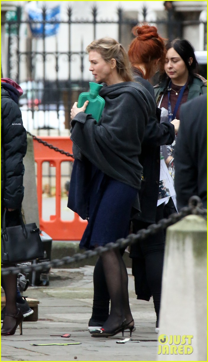 Renee Zellweger & Colin Firth Continue Filming 'Bridget Jones's Baby