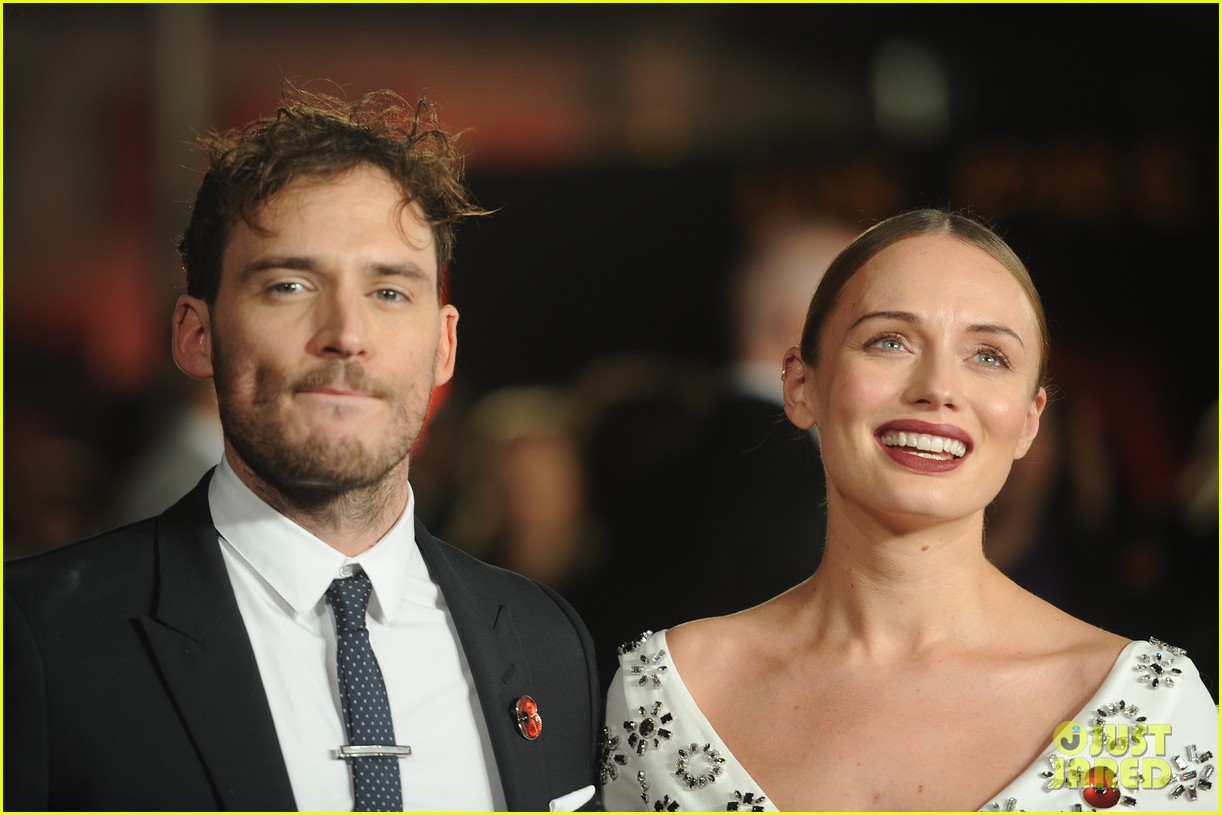 Sam Claflin & Wife Laura Haddock Reveal Pregnancy at 'Mockingjay Part